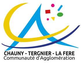 Escudo de la comunidad de aglomeración Chauny-Tergnier-La Fère