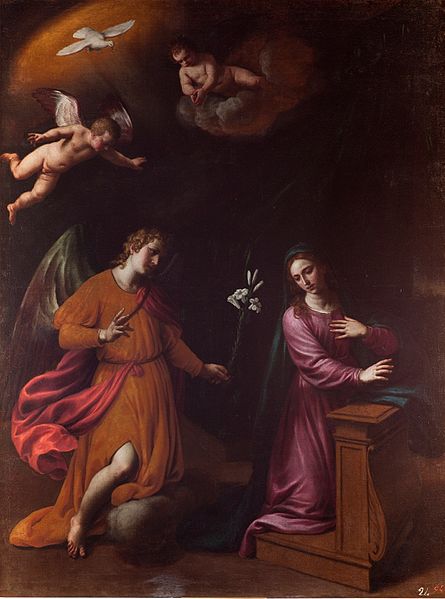 File:La Anunciación, de Alessandro Turchi (Museo del Prado).jpg