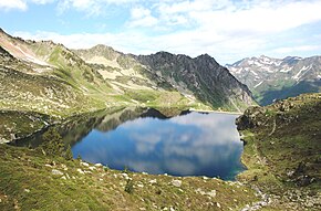 Vue du lac.