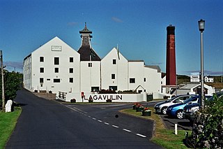 <span class="mw-page-title-main">Lagavulin distillery</span> Scotch whisky distillery on Islay, Scotland