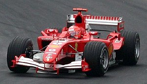 F2005 ja Michael Schumacher