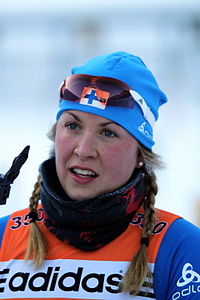 Laura Toivanen in Obertilliach 2010 (Training)