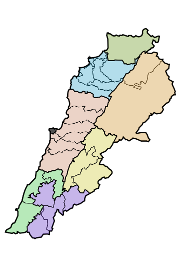 Gobernaciones del Líbano