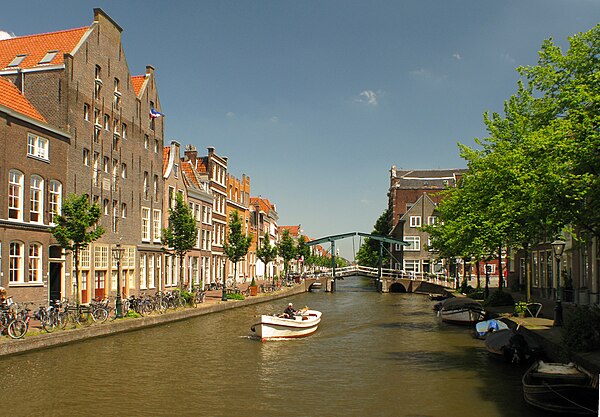 The Oude Rijn in Leiden