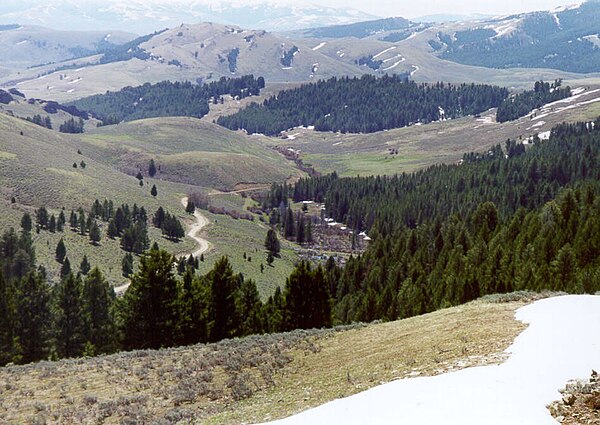 Lemhi Pass in the Beaverhead-Deerlodge National Forest