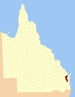 County of Lennox Cadastral in Queensland, Australia