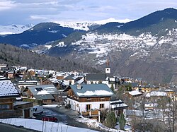 Skyline of Les Allues