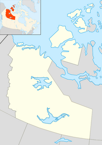 فرودگاه آبی دریاچه تروت در قلمروهای شمال غرب واقع شده
