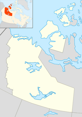 Yellowknife está localizado em: Territórios do Noroeste