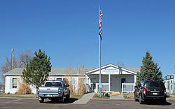 The Lochbuie Administration Building.