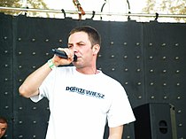 Łona at the Hip Hop Kemp 2006