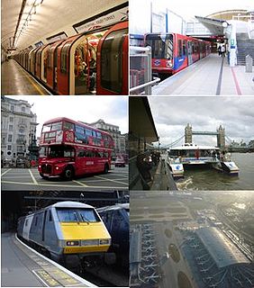 Transport in London Transport network serving London and surrounding regions