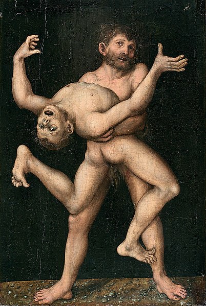 File:Lucas Cranach d.Ä. - Hercules und Antaeus.jpg