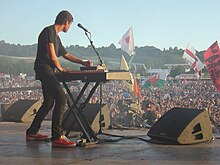 Wooller beim Glastonbury Festival 2009