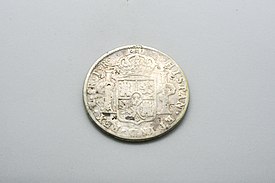 Koin perak Spanyol 1777-1804