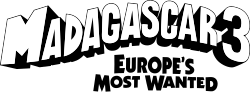 Madagascar 3 Europe's Most Wanted logo.svg