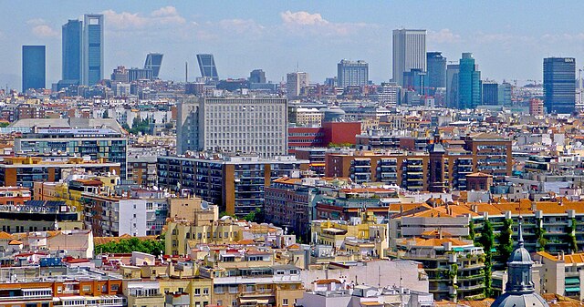 Image: Madrid   Sky Bar 360º (Hotel Riu Plaza España), vistas 19