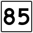 Маркер State Route 85