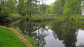 Estuary into the Moravice