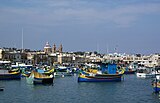 Marsaxlokk's fishing harbour