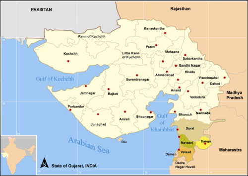 Songadh Taluka Village Map South Gujarat - Wikiwand