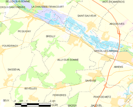 Ailly-sur-Somme – Mappa