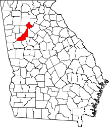 Contea di Fulton – Mappa