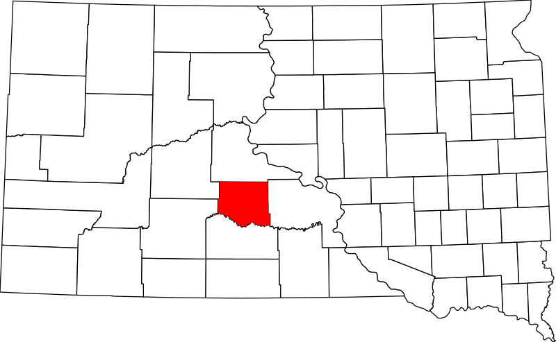 صورة:Map of South Dakota highlighting Jones County.svg