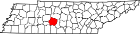 Localisation de Comté de Maury(Maury County)