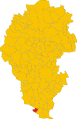 Map of comune of Asigliano Veneto (province of Vicenza, region Veneto, Italy).svg