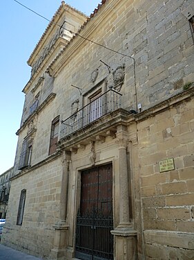 Portale del Palazzo del Marchese di Mancera.