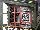 Deutsch: Detail Büchnersches Hinterhaus in Meiningen, Thüringen