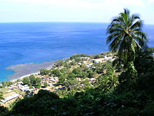 The village of Melsisi on Pentecost Island