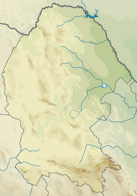 Sierra del Carmen ubicada en Coahuila