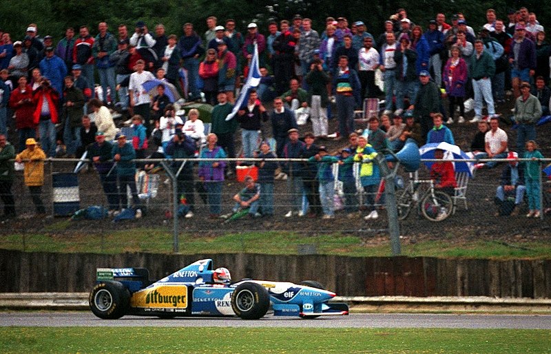 File:Michael Schumacher - Benetton B195 at the 1995 British Grand Prix, Silverstone (49688051777).jpg