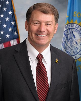 <span class="mw-page-title-main">Mike Rounds</span> American businessman and politician (born 1954)