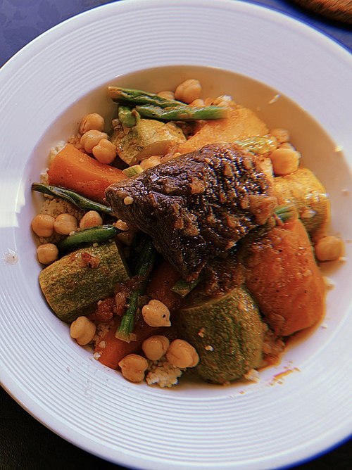 Algerian couscous with vegetables