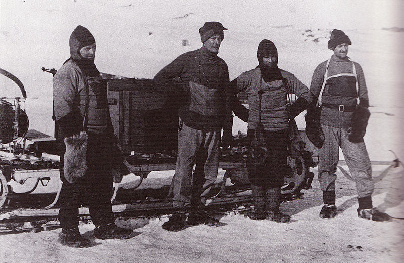 File:Motorised sleds - Terra Nova Expedition.jpg