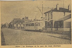 A Néchin La Festingue Station cikk illusztráló képe