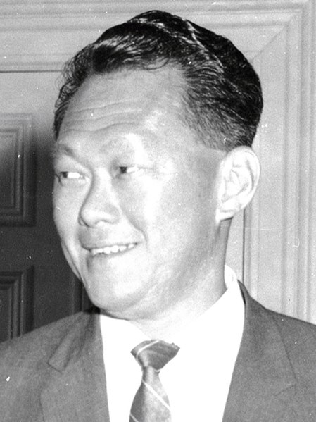 Image: Mr. Lee Kuan Yew Mayoral reception 1965 (cropped)