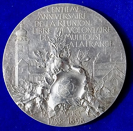 Reverse of the medal