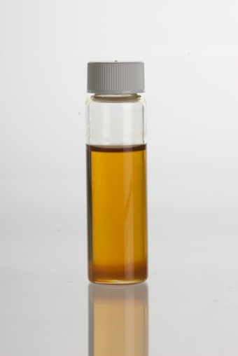 An essential oil extracted from myrrh (Commiphora myrrha)