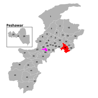 <span class="mw-page-title-main">NA-18 Haripur</span> Constituency of the National Assembly of Pakistan