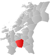 Midtre Gauldal within Trøndelag
