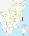 Nagapattinam in Tamil Nadu (India).svg