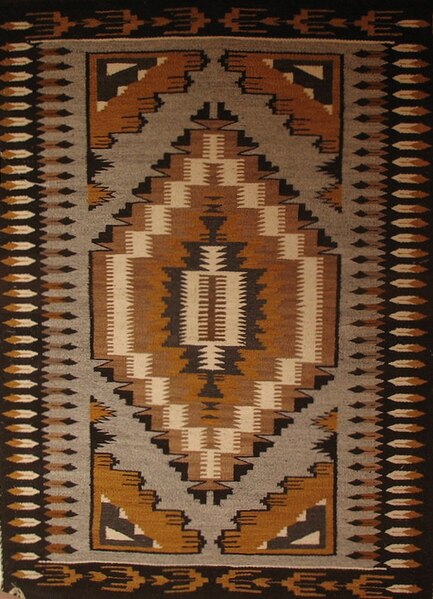 File:Navajo rug.jpg