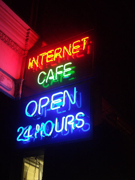 File:Neon Internet Cafe open 24 hours.jpg