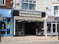 George Bull & Son, an independent shop in Newport, Isle of Wight specialising in bags and luggage.