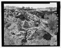 North elevation of talus structure - Cannonball Pueblo, Cortez, Montezuma County, CO HABS CO-202-19.tif