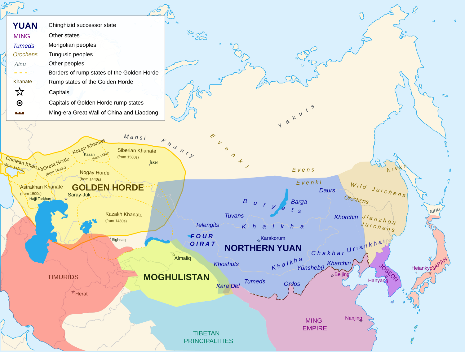 Golden Horde, Significance, Map, & Location